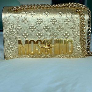 Moschino leather shoulder bag